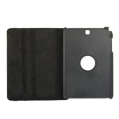 Tablet Tasche für Samsung Galaxy Tab A 9.7 Leder Schutzhülle Case Cover 360° Schwarz