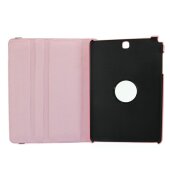 Tablet Tasche für Samsung Galaxy Tab A 9.7 Leder Schutzhülle Case Cover 360° Pink