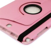 Tablet Tasche für Samsung Galaxy Tab A 9.7 Leder Schutzhülle Case Cover 360° Pink