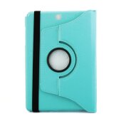 Tablet Tasche für Samsung Galaxy Tab A 9.7 Leder Schutzhülle Case Cover 360° Türkis