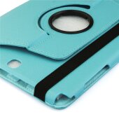 Tablet Tasche für Samsung Galaxy Tab A 9.7 Leder Schutzhülle Case Cover 360° Türkis