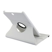 Tablet Tasche für Samsung Galaxy Tab A 9.7 Leder Schutzhülle Case Cover 360° Weiss