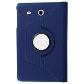 Tablet Tasche für Samsung Galaxy Tab E 9.6 Leder Schutz Hülle 360 ° Case Blau