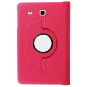 Tablet Tasche für Samsung Galaxy Tab E 9.6 Leder Schutz Hülle 360 ° Case Rose
