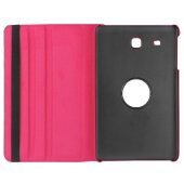 Tablet Tasche für Samsung Galaxy Tab E 9.6 Leder Schutz Hülle 360 ° Case Rose