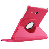 Tablet Tasche für Samsung Galaxy Tab E 9.6 Leder Schutz Hülle 360 ° Case Rose