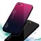 Schutzhülle für iPhone 8 Gardient Glashülle Cover Case Hülle Tasche Bumper Rot