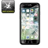 Schutzhülle für iPhone 8 Gardient Glashülle Cover Case Hülle Tasche Bumper Weiß