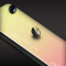 Schutzhülle für iPhone 8 Gardient Glashülle Cover Case Hülle Tasche Bumper Weiß