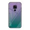 Handy Tasche für Huawei Mate 20 X Gradient Case Schutz Hülle Bumper Cover Lila