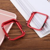Metall Schutzhülle für Apple Watch 4/ 5/ 6/ 2020/ 2023/ SE 44 mm Case Cover Magnetisch Bumper Tasche Rot