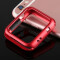 Metallhülle für Apple Watch 1/ 2/ 3 42 mm Case Cover Magnetisch Bumper Tasche Rot