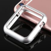 Metallhülle für Apple Watch 1/ 2/ 3 42 mm Case Cover Magnetisch Bumper Tasche Silber