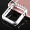 Metallhülle für Apple Watch 1/ 2/ 3 42 mm Case Cover Magnetisch Bumper Tasche Silber