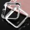 Metallhülle für Apple Watch 1/ 2/ 3 42 mm Case Cover Magnetisch Bumper Tasche Silber