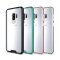 Handytasche für Samsung Galaxy S9 Case Schutz Hülle Cover Transparent Schwarz