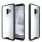 Handytasche für Samsung Galaxy S9 Case Schutz Hülle Cover Transparent Schwarz