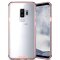Handytasche für Samsung Galaxy S9 Plus Full Case Schutz Hülle Transparent Pink