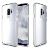 Handytasche für Samsung Galaxy S9 Plus Full Case Schutz Hülle Transparent