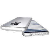 Handytasche für Samsung Galaxy S9 Plus Full Case Schutz Hülle Transparent