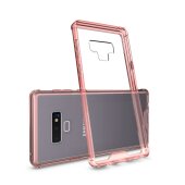 Handy Tasche für Samsung Galaxy Note 9 Case Schutz Hülle Cover Tranparent Pink