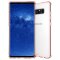 Handy Tasche für Samsung Galaxy Note 8 Case Schutz Hülle Cover Transparent Pink