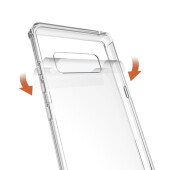 Handy Tasche für Samsung Galaxy Note 8 Case Schutz Hülle Cover Transparent