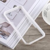 Schutzhülle für iPhone XS Cover Case Panzer Hülle Tasche Weiß