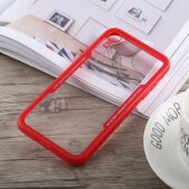 Schutzhülle für iPhone XR Cover Case Panzer Hülle Tasche Rot