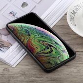 Handy Tasche für iPhone XS Max Cover Case Panzer Schutz Hülle Bumper Rot Schwarz