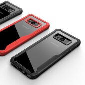 Handy Tasche für Samsung Galaxy S8 Panzer Schutz Hülle Cover Tasche Bumper Rot