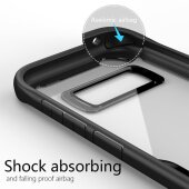 Handy Tasche für Samsung Galaxy S8 Plus Panzer Schutz Hülle Case Cover Schwarz