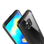 Handy Tasche für Huawei Mate 20 Schutz Hülle Panzer Bumper Case Cover Rot