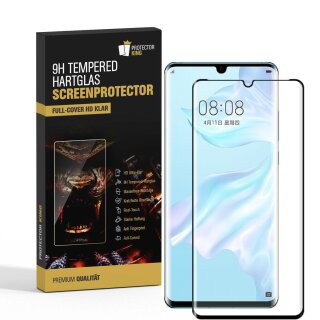 1x 9H Panzerglas für Huawei P30 Pro FULL CURVED Displayschutz Schutzglas Schutzfolie Panzerfolie HD KLAR