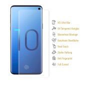 2x 9H Hartglas für Samsung Galaxy S10 FULL CURVED KLAR Schutzglas Displayglas Glasfolie Panzerglas Panzerfolie Displayschutz Echtes Tempered Glas