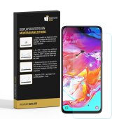 4x 9H Nano-Glass für Samsung Galaxy A40 3D KLAR Anti-Shock Anti-Bruch Anti-Stoß Anti-Schmutz Panzernanoglas Displayschutz Schutzfolie Panzerfolie Panzerglas Screen-Protector