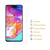 2x Panzerfolie für Samsung Galaxy A40 ANTI-SCHOCK Displayschutzfolie MATT
