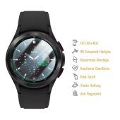 6x 9H Hartglas für Samsung Galaxy Watch 4 Classic 46mm Displayschutz Panzerfolie Schutzglas KLAR Panzerglas Schutzfolie