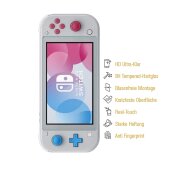 2x 9H Panzerglas für Nintendo Switch Lite Displayschutz Schutzglas Panzerfolie Schutzfolie Hartglas Displayglas Tempered Glasfolie Sicherheitsglas Echtglas
