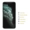 6x Displayschutzfolie für iPhone 11 Pro FULL COVER Schutzfolie HD KLAR