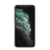 4x 9H Nano-Glass für iPhone 11 Pro FULL COVER 3D KLAR Anti-Shock Anti-Bruch Anti-Stoß Anti-Schmutz Panzernanoglas Displayschutz Schutzfolie Panzerfolie Panzerglas Screen-Protector